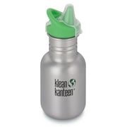 Klean Kanteen Stainless Steel 12oz Kid Kanteen Water Bottle with Sippy Cap - Brushed Stainless