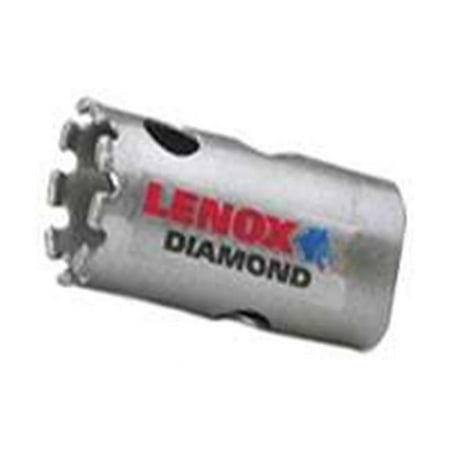 UPC: 0082472121155 | Lenox Diamond 1-1/4 in. Dia. x 1.5 in. L Diamond Grit Hole Saw 1 pc.