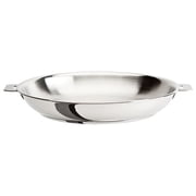 Cristel Multiply Stainless Steel Frying Pan with Removable Handles, 9.5 Inch