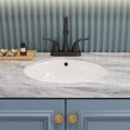 thumbnail image 2 of Bothwa Home 13-inch Avalon Two Handle Bathroom Sink Faucet in Matte Black Finish, 2 of 8