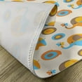 thumbnail image 5 of Ambesonne Cartoon Wall Place Mats Set of 4, Butterfly, Standard Size, Orange Taupe Blue, 5 of 6