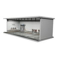thumbnail image 2 of HILABEE 1/64 Car Showcase, Acrylic Showcase Model, Car Storage Parking Lot Model Diecast Repair Shop, 2 of 7