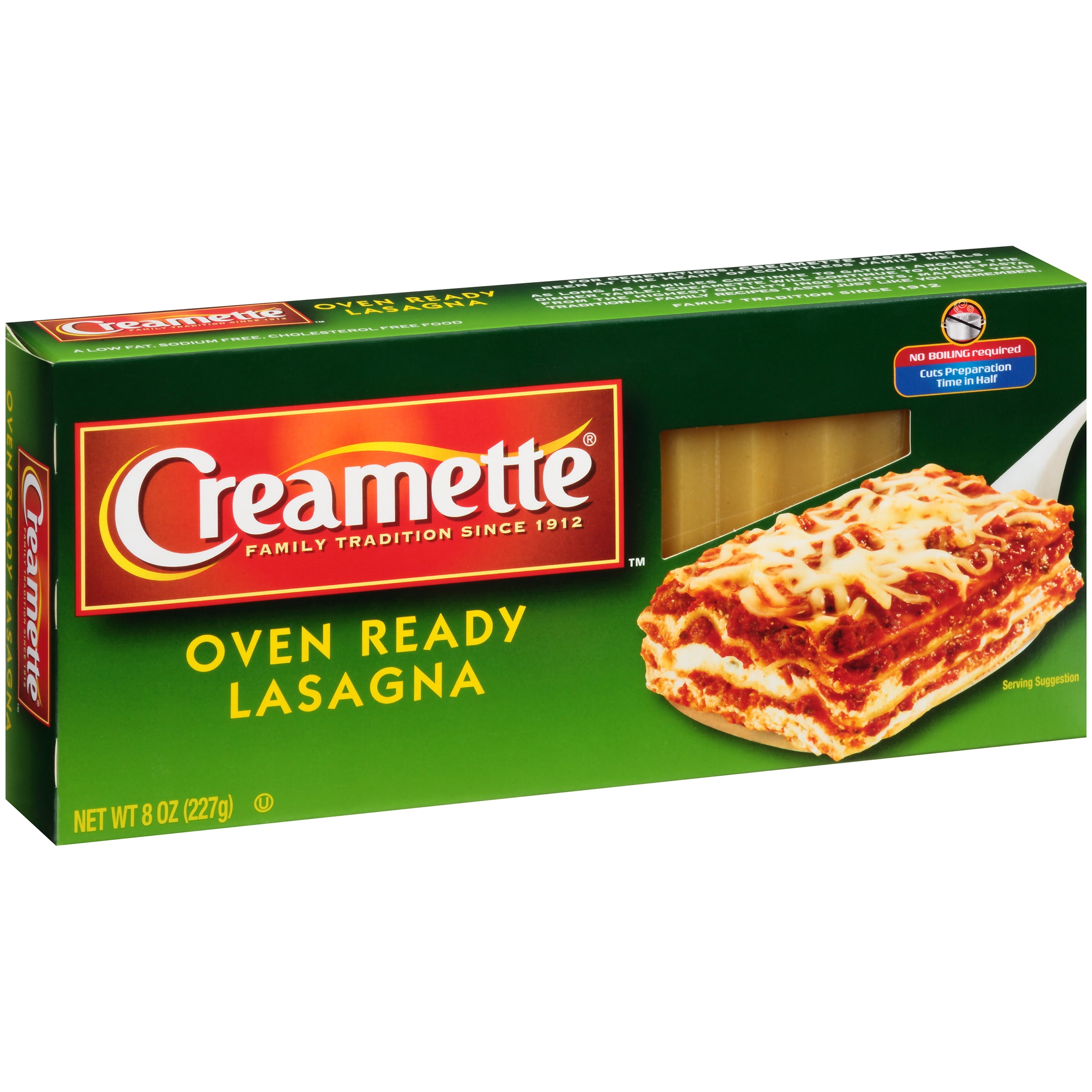 creamette-oven-ready-lasagna-pasta-8-oz-box-walmart