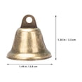 thumbnail image 2 of MLINS 25pcs Small Vintage Bells 38mm Bronze Iron Bells for DIY Crafts Vintage Bronze Style Jingle Bells for Craft Doorbell Making Wind Chimes, 2 of 8