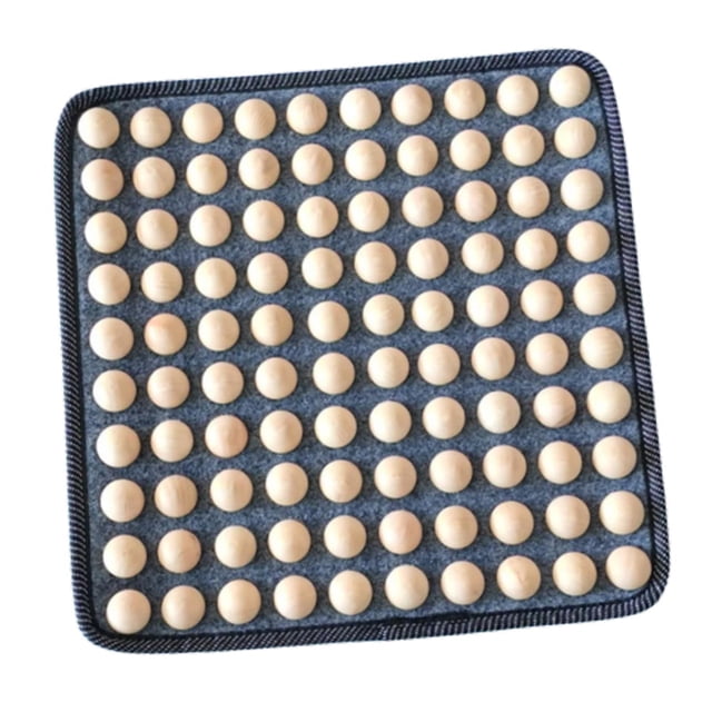 Esterilla de acupresión para pies de madera, tabla de masaje, regalo, almohadilla de masaje de pies, almohadilla de acupresión para el hogar, sala de Estilo F