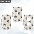 thumbnail image 7 of Yayeee Duplex Wall Plate 1-Gang 4.5"x2.7" Home Receptacle Light Switch Decorative Outlet Cover, Cute Cat Paw, 7 of 7