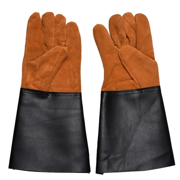 Leather Protection Gloves Welding Gardening Gloves Cowhide Gloves Work Gloves ,Multipurpose Use