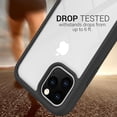 thumbnail image 3 of CoverON Apple iPhone 11 Pro Case Heavy Duty Full Body Slim Fit Shockproof Clear Phone Cover - EOS Series, 3 of 8