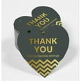 thumbnail image 2 of Inkdotpot 50 Pack Real Gold Foil Paper Tag Thank You For Celebrating With Us Bridal Shower-Baby Shower-Retirement-Wedding-Birthday Favor Hang Tag, 2 of 8