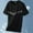Black, variant on Men's Ice Silk Sun Protection Performance Tee (M-5XL), Short Sleeve Lightweight Breathable Outdoor Training Top Black Size M