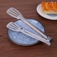 thumbnail image 4 of Wdftyju Pinza de acero inoxidable para alimentos y pan, pinza para cocina casera, herramienta de abrazadera para cocinar (grande) Wdftyju 1et8te9kg7kc3xd2D02, 4 of 6