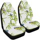 thumbnail image 2 of Juego de 2 fundas para asientos de coche ABPHQTO hojas de mariposa, 2 of 3