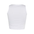 thumbnail image 3 of KOMOO Women Face Portrait Print Crop Top Sleeveless Tank Top Graphic Print Summer Vest Tops, 3 of 8