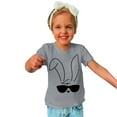 thumbnail image 2 of IROINNID Toddler T-shirt Printed Short Sleeve Cotton Rabbit Round Neck Top for Boys and Girls 5-6 Years, 2 of 5