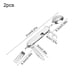 thumbnail image 3 of Juego de Utensilios de Campamento Multifuncional de Acero Inoxidable – Cuchara Tenedor Cuchillo Abrebotellas Portátil, Vajilla Compacta de 8.5cm para Uso en Exteriores y Oficina, Plateado, 3 of 6