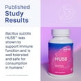 thumbnail image 4 of Microbiome Labs HU58 Bacillus Subtilis Probiotics for Women and Men - High Potency Spore Probiotic for Digestive Health & Immune Support - Daily Capsules with 10 Billion CFU 60 Capsules, 4 of 9