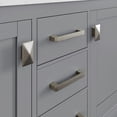 thumbnail image 6 of Eviva Aberdeen 48 in. Gray Double Sink Bath Vanity with Carrara Quartz Top and Undermount Porcelain Sinks, 6 of 11