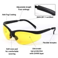 thumbnail image 4 of Gafas de tiro LaneTop antivaho ANSI Z87.1 Safety, 2 pares, 4 of 8