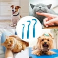 thumbnail image 2 of Ltdhehe Pet Flea Comb & Tick Remover Tool Use Grooming Brush For Dogs/Cats Stainless Steel Flea Removal Comb With Ergonomic Handle, 2 of 4