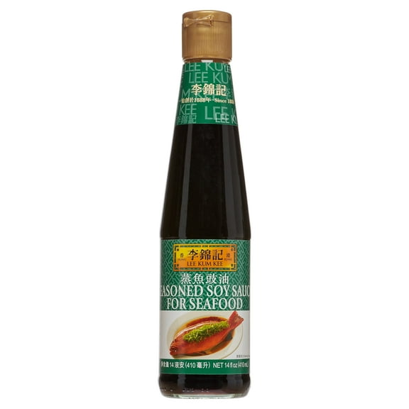 Lee Kum Kee Soy Sauce, Seasoned, 14 Oz