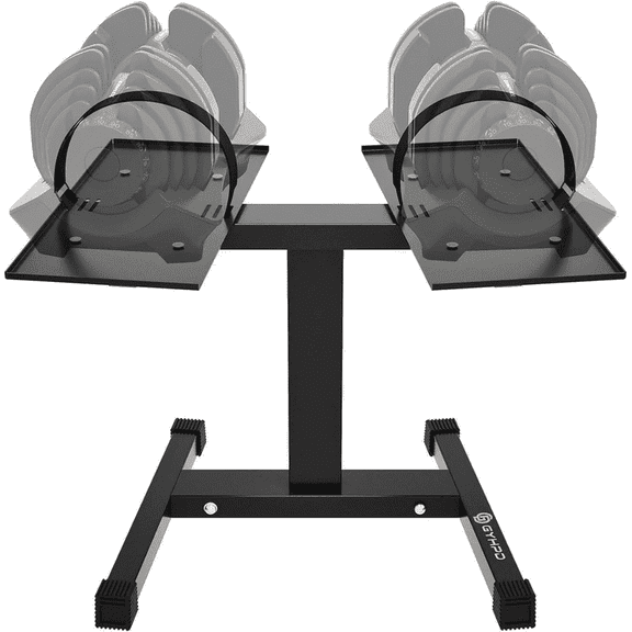 2026 NEW Adjustable Dumbbell Stand, 200 lb Capacity, Dumbbell Rack with Adjustable Belt, Heavy Duty Column Dumbbell Stand, Easy Storage & Safety for Home Gym, Dumbbell Rack Stand Only