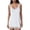 Blanc, variante sur WILLBEST Robes Boho pour Femmes Robe Décontractée Élégante pour Femmes pour le Quotidien - pour le Yoga, la Mise en Forme et les Loisirs - Confortable à Encolure en U Sans Manches Coupe Évasée pour le Printemps, l'Été et l'Automne