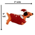 thumbnail image 5 of Dachshund Christmas Ornaments - Boiled Wool Santa Dachshund Ornament - Cute Dog Ornament 2025, 5 of 7
