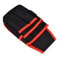 thumbnail image 2 of Bolsa de bolsillo para herramientas Bolsa de herramientas de bolsillo pequeño Bolsa organizadora para electricistas con cinturón Borde rojo, 2 of 10