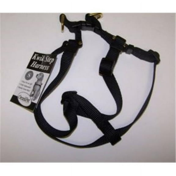 Omni Pet 445-19030 Omni Pet No.19SBK Step in Harness Nylon Size 14-22in Small Color Black