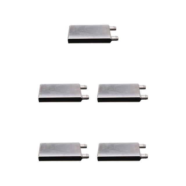Methold CPU de aluminio, bloque de refrigeración por agua líquida, accesorios, modificación, bloques de disipador de calor universales, piezas de Type5 NO5