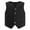 Black, variant on Alvivi Kids Boys Gentleman Vest V Neck Button Down Pointed Hem Birthday Party Suit Waistcoat Gray 12