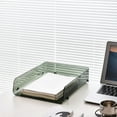 thumbnail image 1 of TIMIFIS Storage Rack Desktop Storage Box Can Be Stacked with Desk Acrylic File Organizing Box Office Desk Accessories, 1 of 6