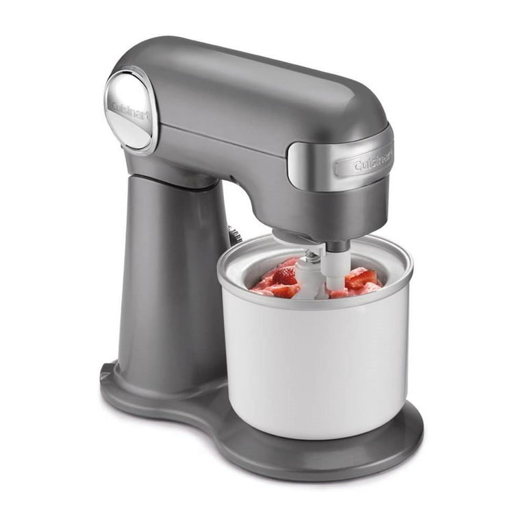 Precision 5.5-Quart Stand Mixer + Ice Cream Maker Attachment - Brushed  Chrome, Cuisinart