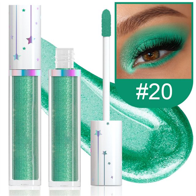Yttmshdga Clearance! Eyeshadow 24 Color Liquid Water Eyeshadow Pearl Long Lasting Strong Color Non Stick Cup Eyeshadow Cosmetics