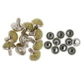thumbnail image 2 of Abbracc 10pcs Mushroom Caps Rivet Rivets Pointed Nail for Leather Craft 8.5mm 3, 2 of 9