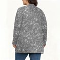 thumbnail image 5 of KIHOUT Women's Printed Cardigan Starry Pattern Pocket Design Relaxed Comfortable Fit, 5 of 7
