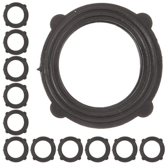 BESTOYARD Flat Gaskets Washers Seals Rings Rubber 30Pcs
