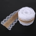 thumbnail image 1 of Fine Workmanship Lace Hessian, Burlap Hessian, For Wedding Home Use DIY Materials Decorate Your  Gift Tea Set Mat Cover Towel Table Runner, 1 of 8