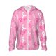 thumbnail image 1 of Fotbe Breast Cancer Awareness (3) Chaqueta con Protección Solar UPF 50+ para Hombre y Mujer, Camisa con Capucha y Bolsillos-Large, 1 of 7