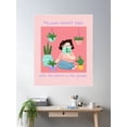 thumbnail image 2 of My Mom Almost Lived With The Plants In The Garden Poster Wall Art, Modern Wall Decor For Living Room Bedroom, 16x24 UNFRAMED, 2 of 3
