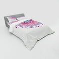thumbnail image 3 of Ambesonne Mandala Bedding Set 3 Pcs, Ornamental, Twin, Pale Pink Purple, 3 of 3