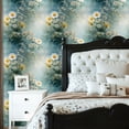 thumbnail image 2 of Peel and Stick Wallpaper Ethereal Misty Wildflower Scene Magical Glow Wall Mural 23.6in x 9.8ft Self Adhesive Removable Wall Paper Renter Friendly Wallpaper for Nursery Bedroom Cabinets, 2 of 8