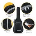 thumbnail image 4 of Acoustic Guitar Case Donner 40-41 Inch Waterproof Nylon, 4 of 9