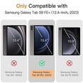 thumbnail image 2 of JETech Case for Samsung Galaxy Tab S9 FE+ / S9 FE Plus 12.4-Inch with S Pen Holder, Soft TPU Tri-Fold Stand Protective Tablet Cover, Support S Pen Charging, Auto Wake/Sleep (Gray), 2 of 6