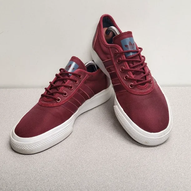 ADIDAS Mens AdiEase Sneaker/Shoes Burgundy/Wine Color D68898 Low Top Lace Up 7.5