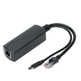 thumbnail image 1 of TUPO C SPIRTER POE ACTIVO, RJ45 Poe Splitter Aislamiente Protección de Aislamiente Mejora la Eficiencia Laboral para Las Escuelas Para Hogares para Oficinas, 1 of 7
