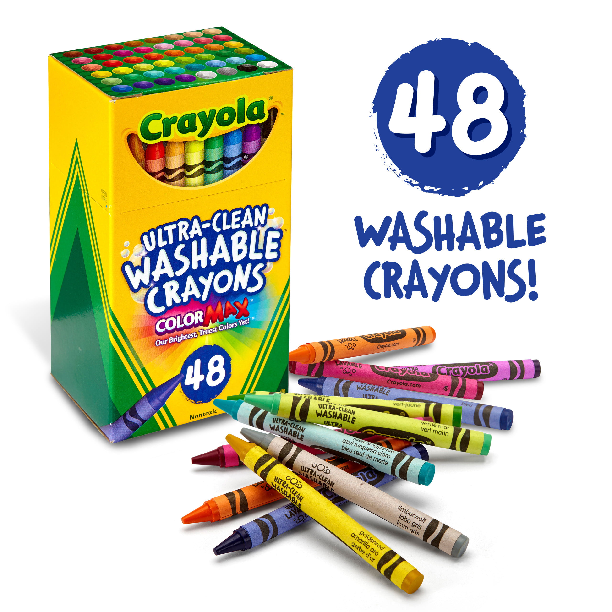 20Color/Pc Wax Crayon Non-toxic washable Crayon Color Doodle Kid toy paintinMJH2 
