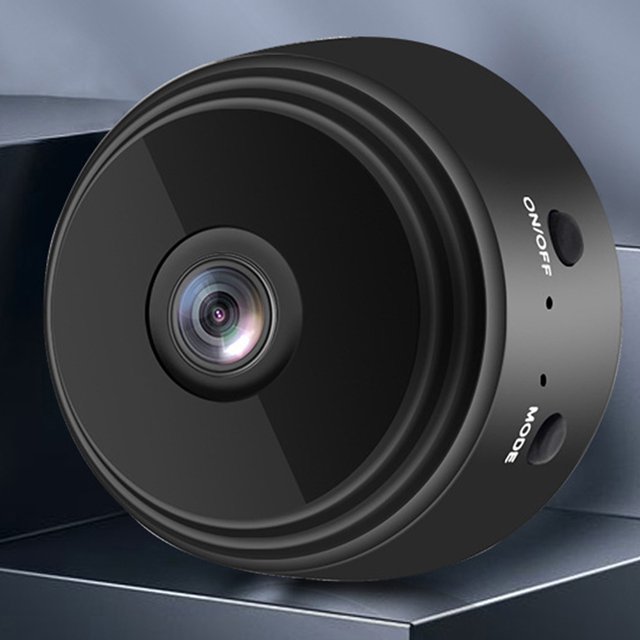 Mini Wifi Cámara Visión Nocturna Mini Cámara 1080p HD Portátil Práctico Smart Home Hugtrwg Para estrenar