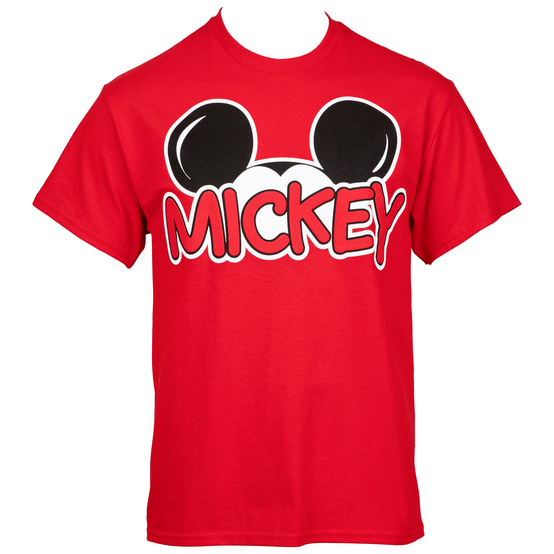 T-Shirt-XLarge Mickey Disney Mouse Ears Signature Family