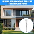 thumbnail image 6 of 12Pcs Heavy Duty Aluminum Screen Latches - Rustproof Spring Fasteners for Secure Window Fit, Easy Install Garage Patio, 6 of 8
